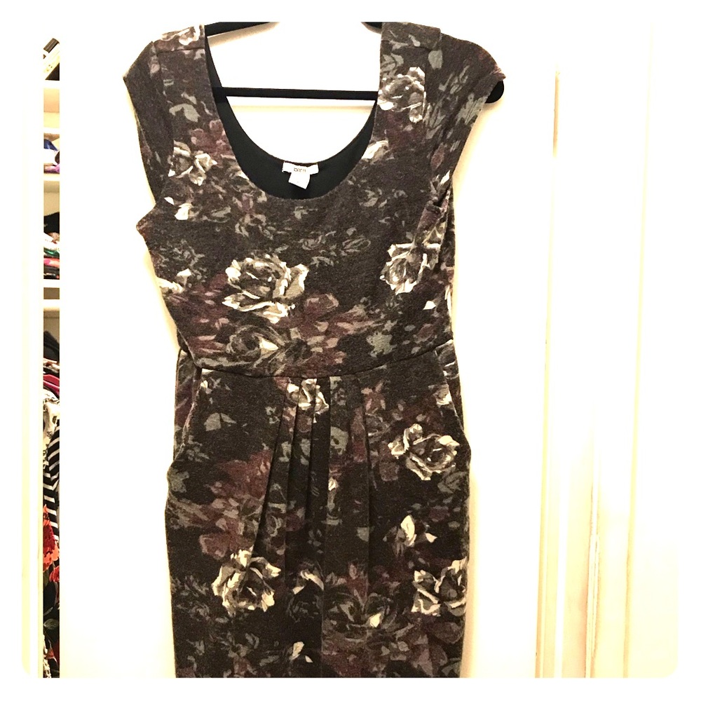 Floral Mini Dress with Pockets